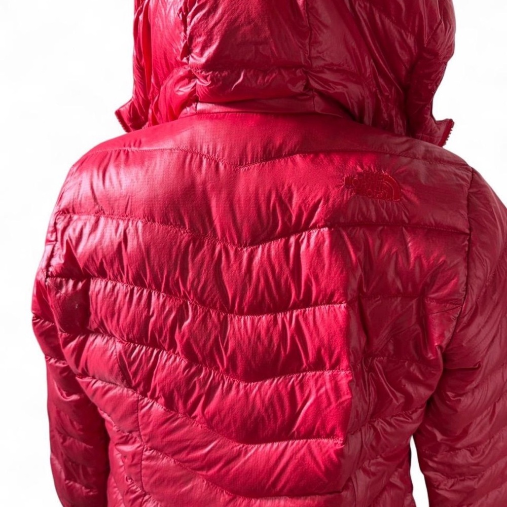 The North Face Women's Vibrant Red Down Puffer Jacket